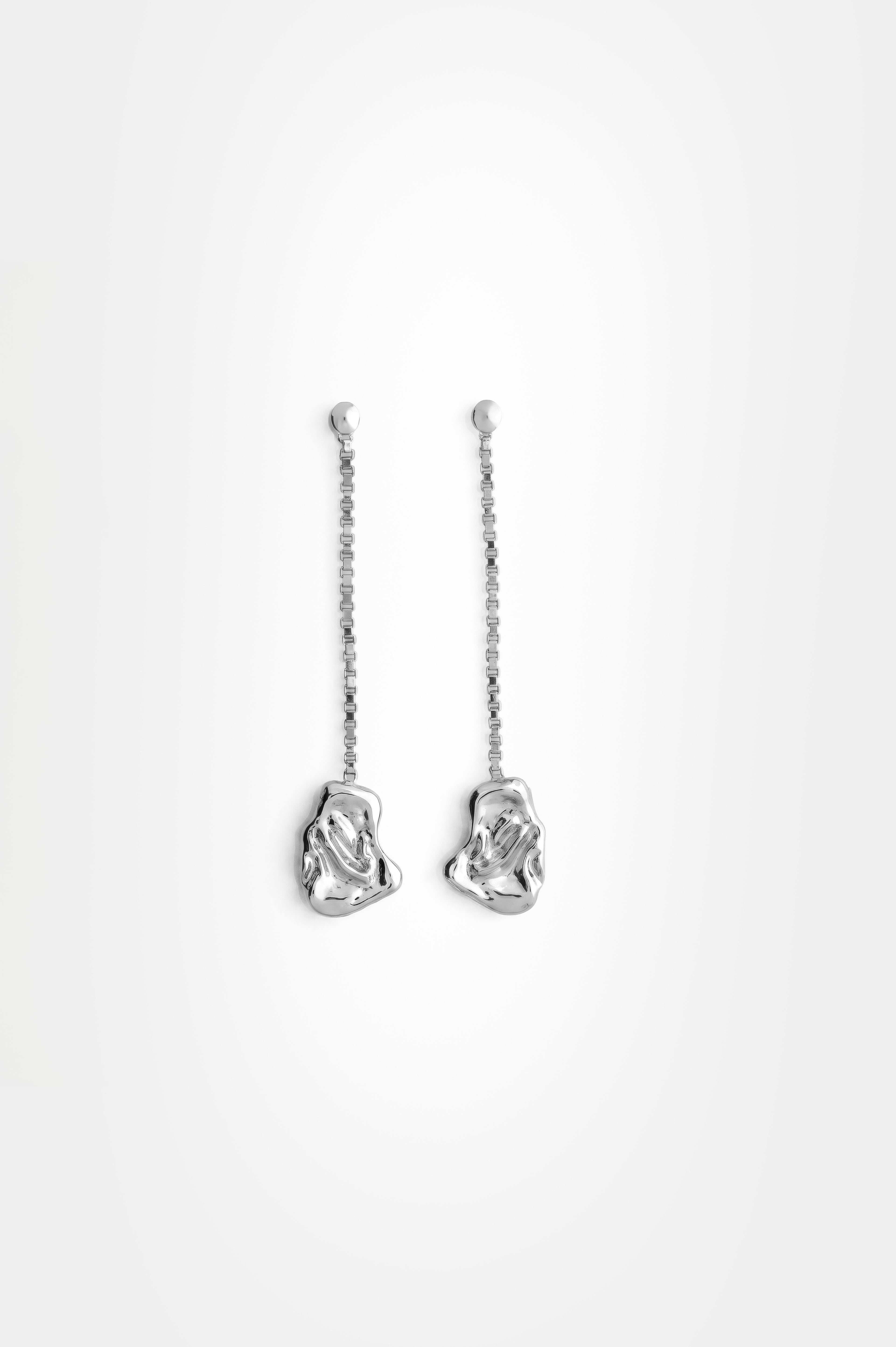 Dented Ear - Strings In Sterling Silver