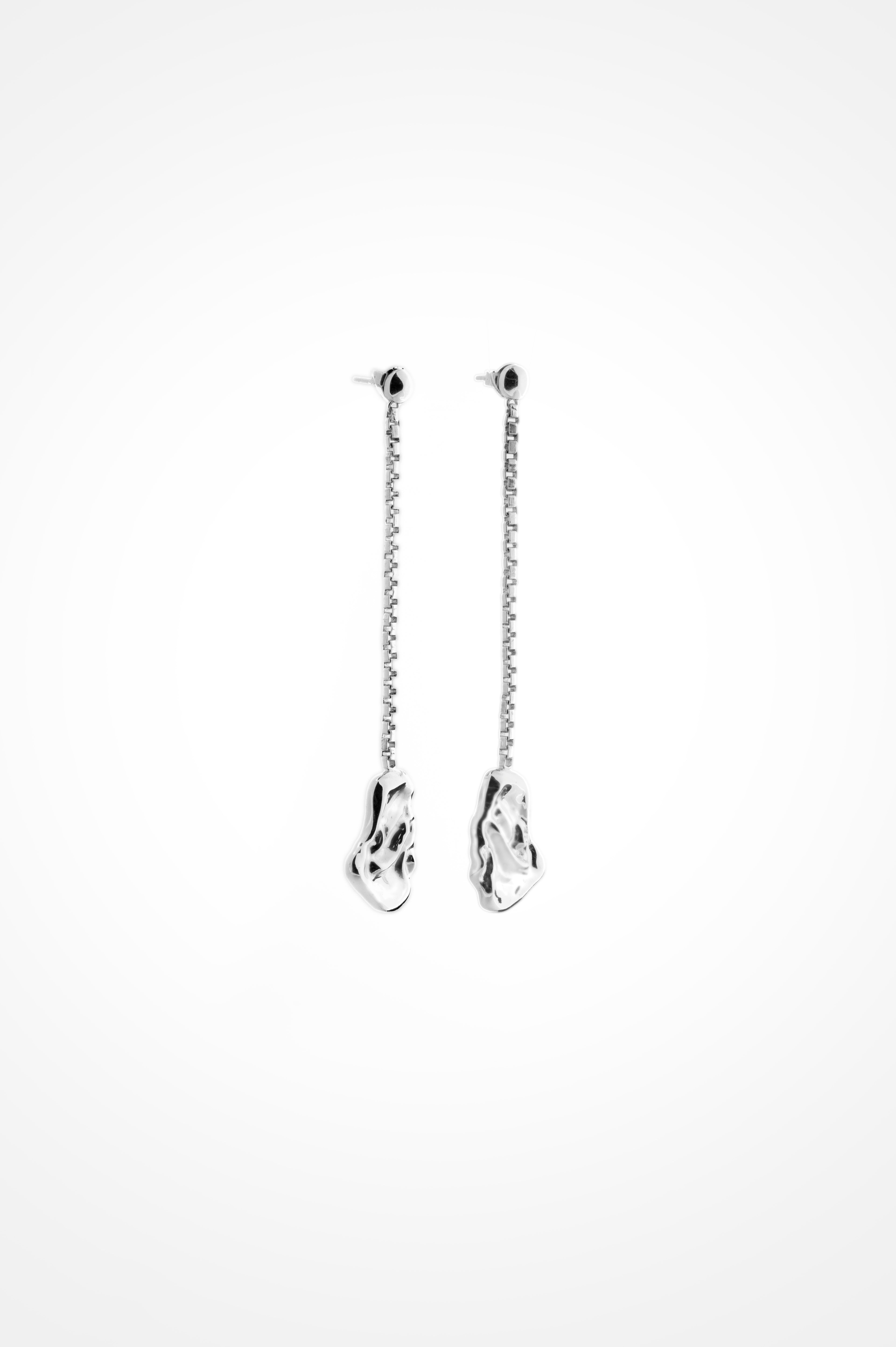 Dented Ear - Strings In Sterling Silver